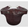 Sangle bavette anatomique en cuir Equiline