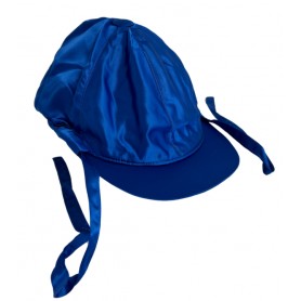 toque satin avec noeud